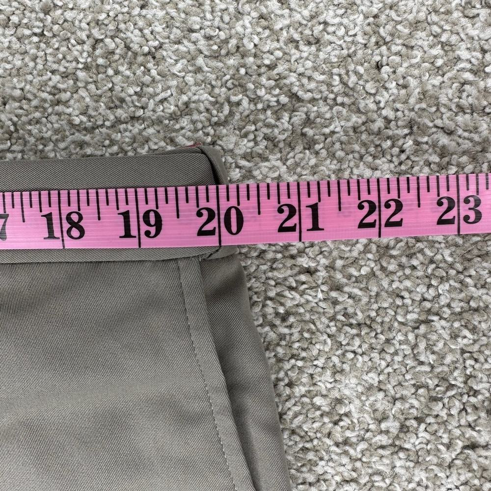 NWT Haggar Chino Shorts Men's Size 40 High Rise Cotton Blend Flat Front New Tags - Picture 7 of 10